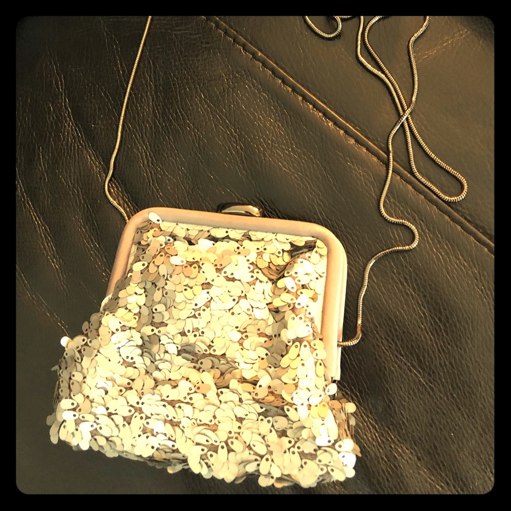 Small silver purse
